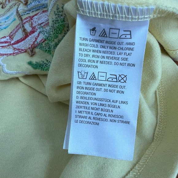 Quacker Factory Button Up T-Shirt Casual Beach Summer Vacation Theme Large - Picture 5 of 9